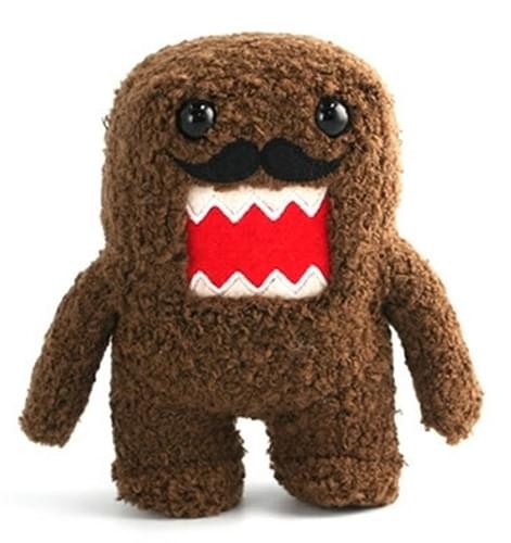 Domo moustache plush - moustache, 6"